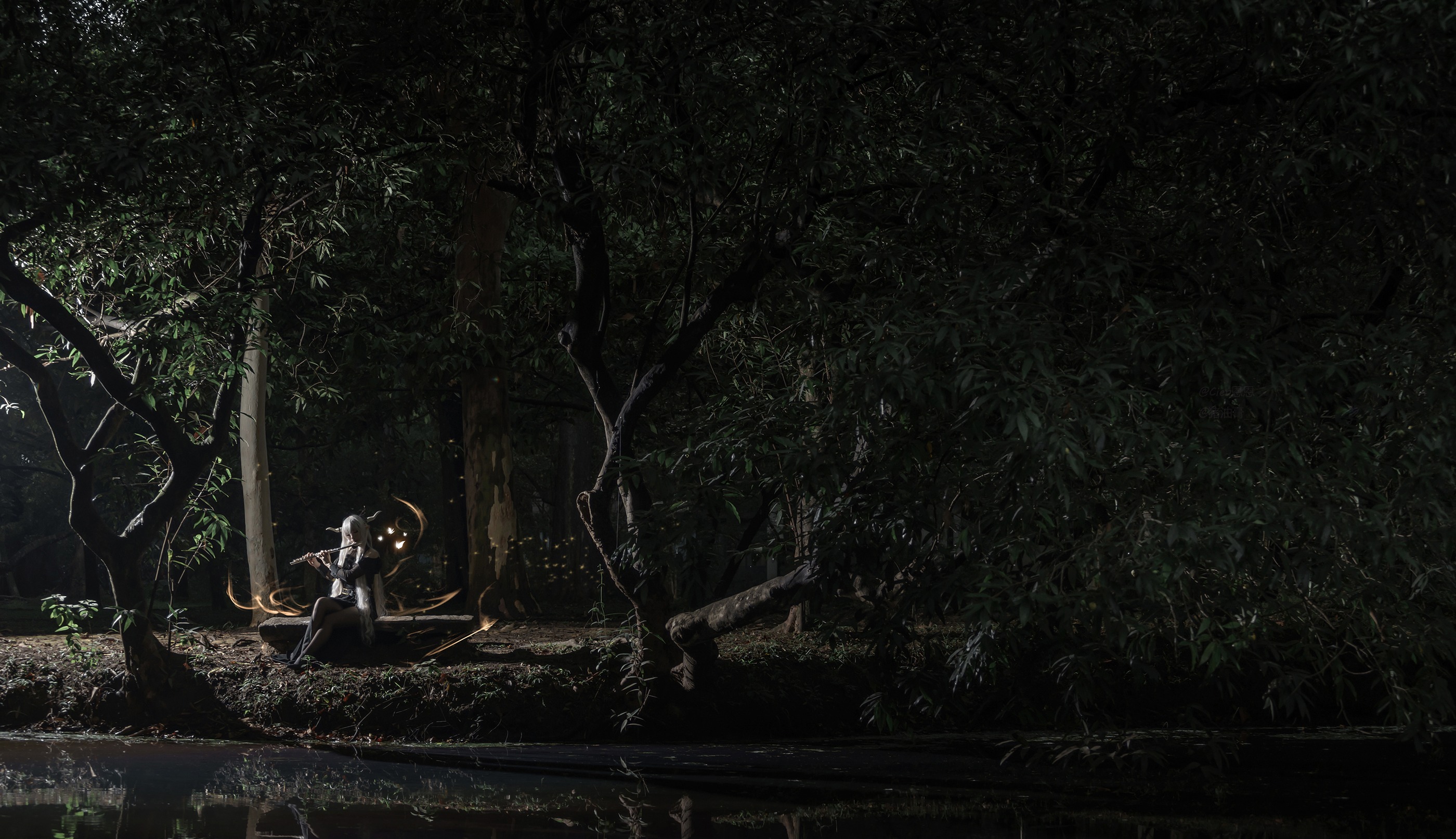 图片[1]-Cien恩恩 – NO.005 明日方舟闪灵[14P]-XikXak
